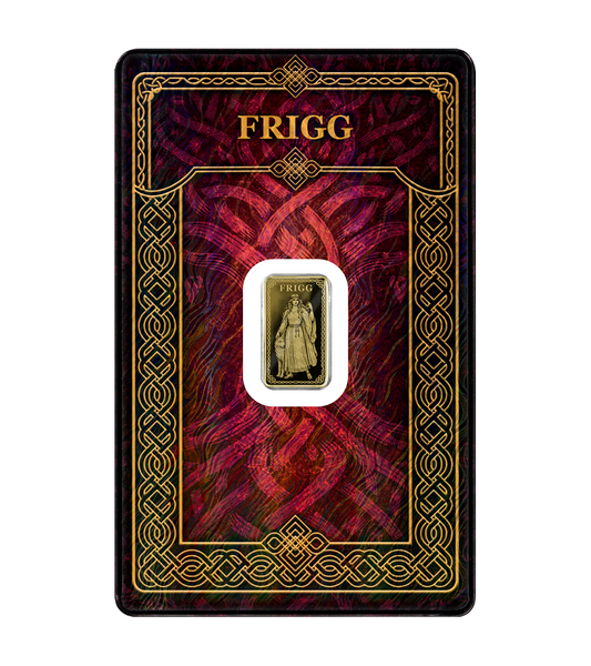 Gods of Germania - Frigg 1/100th oz 999.9 Gold