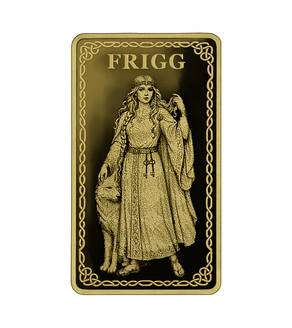 Gods of Germania - Frigg 1/100th oz 999.9 Gold