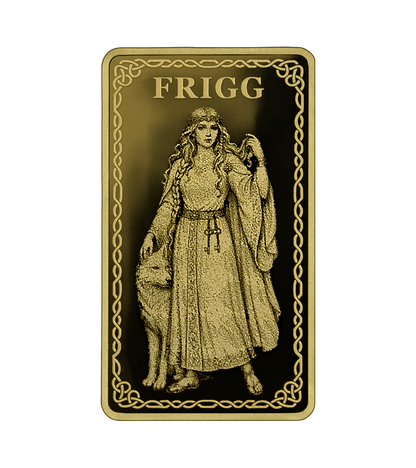 Gods of Germania - Frigg 1/100th oz 999.9 Gold