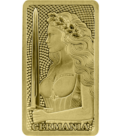 Germania 1/100th oz Proof 999.9 gold