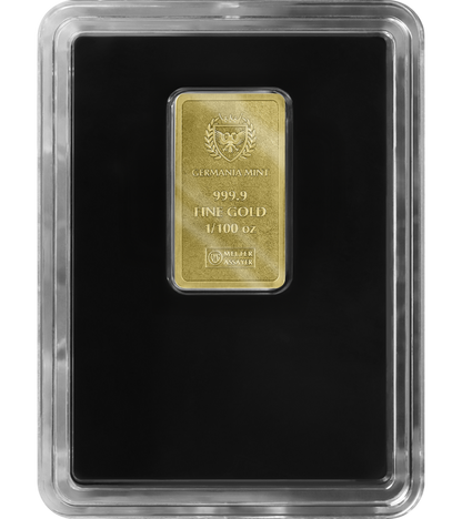 Germania 1/100th oz Proof 999.9 gold
