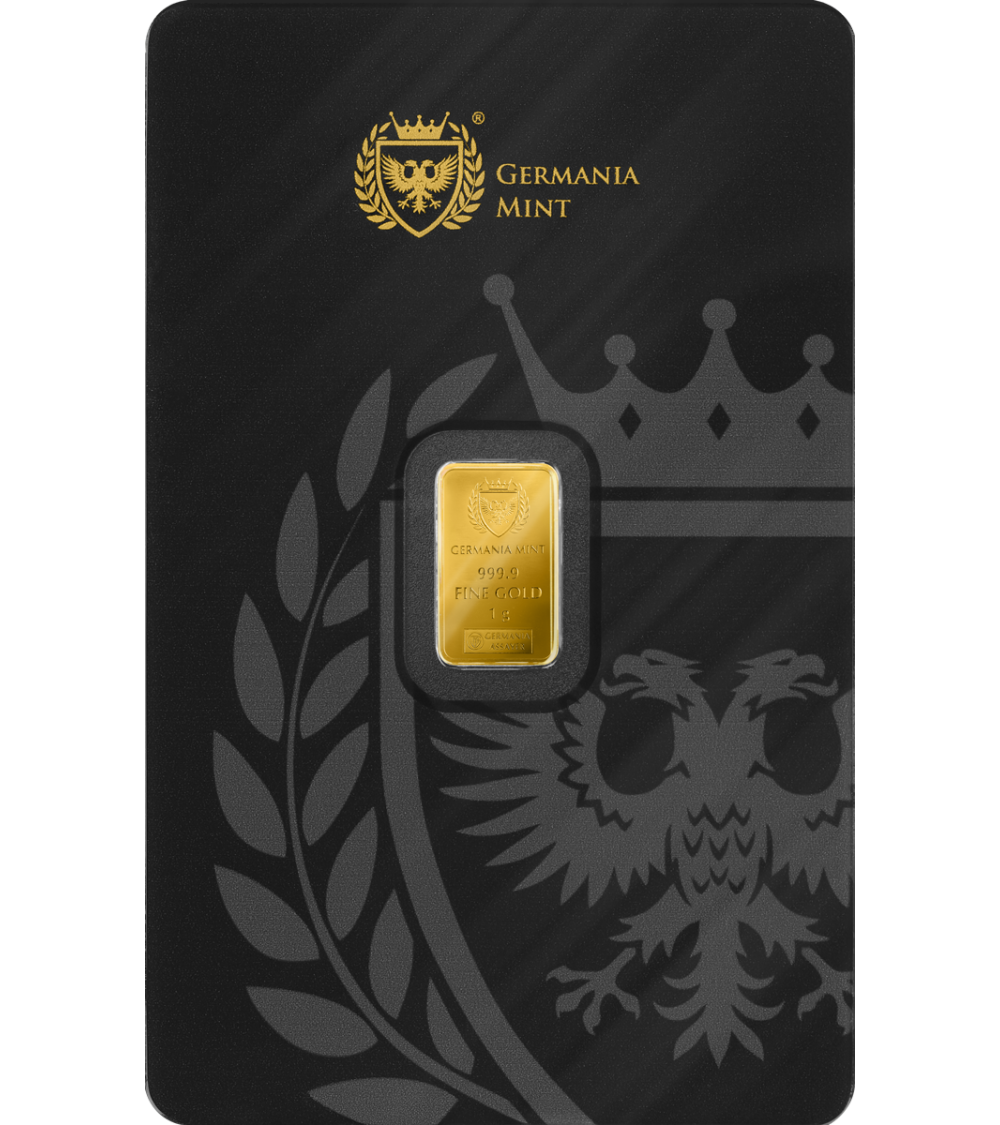 Germania Mint 999.9 1g Gold bar