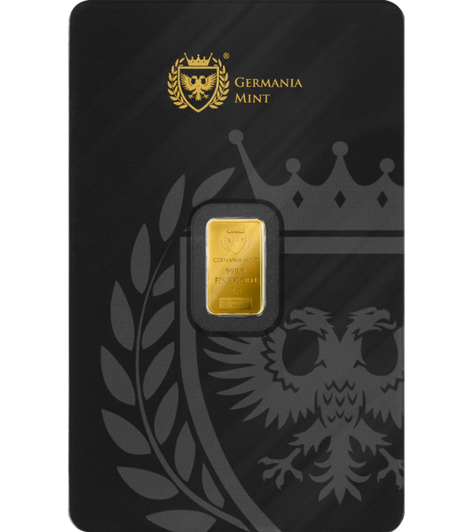 Germania Mint 999.9 1g Gold bar