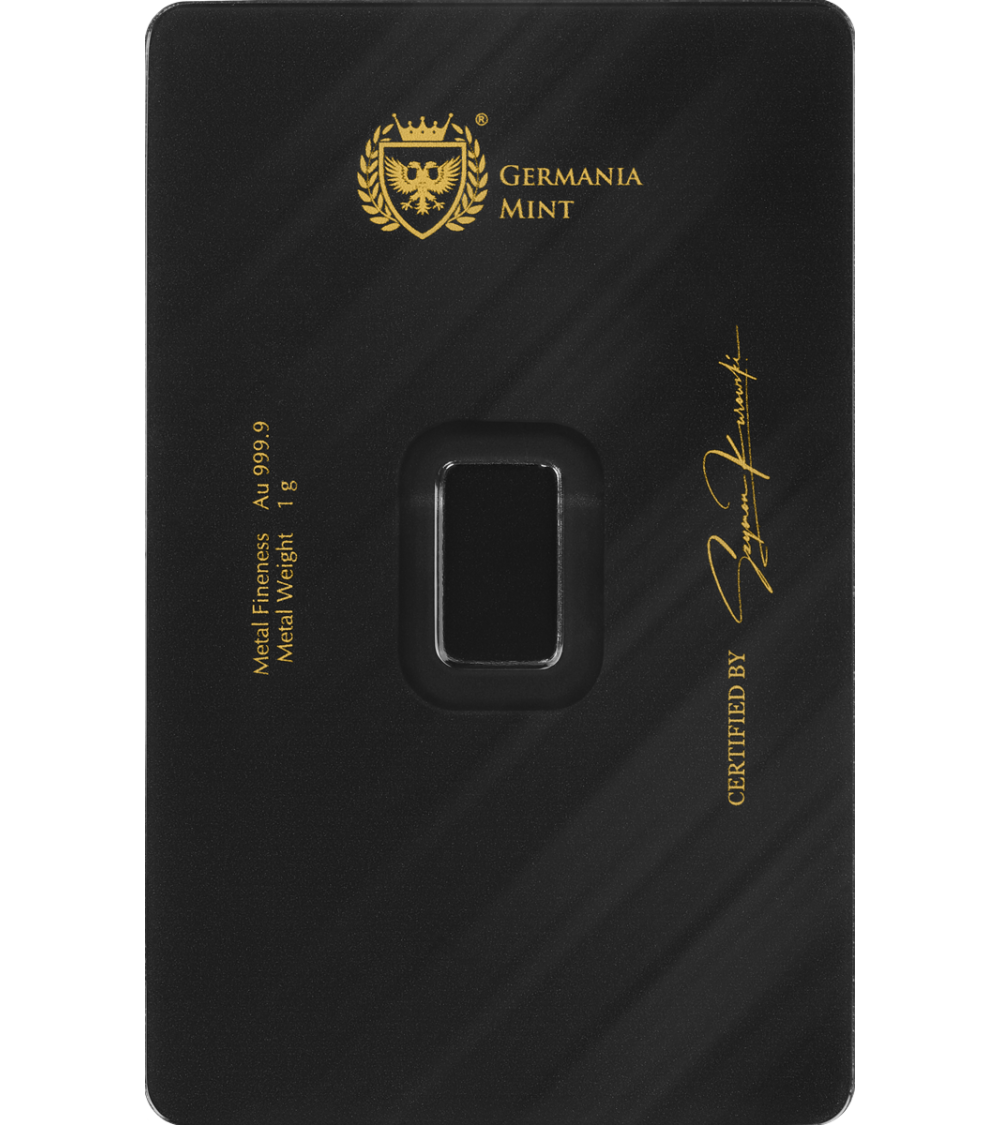 Germania Mint 999.9 1g Gold bar