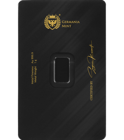 Germania Mint 999.9 1g Gold bar
