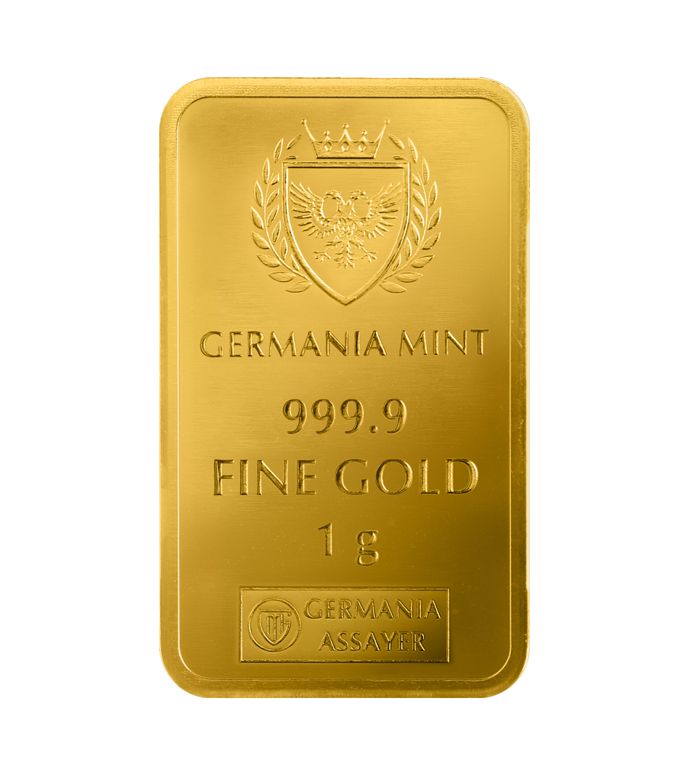 Germania Mint 999.9 1g Gold bar