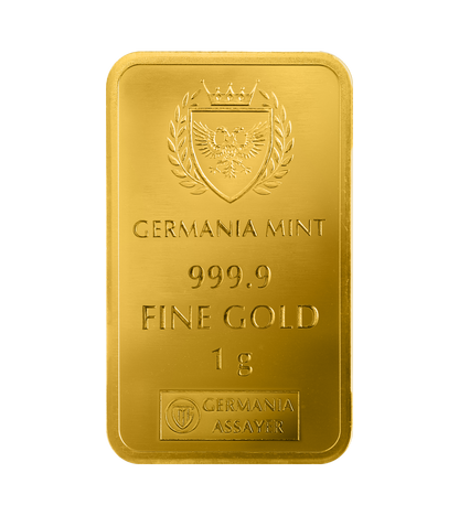Germania Mint 999.9 1g Gold bar