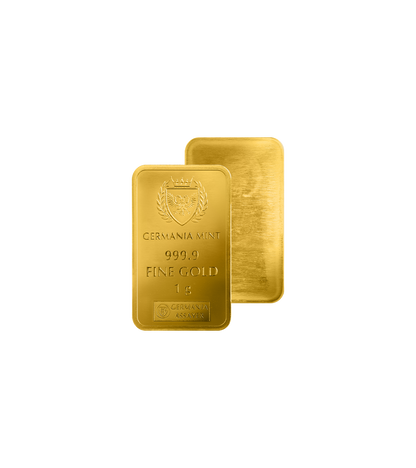 Germania Mint 999.9 1g Gold bar