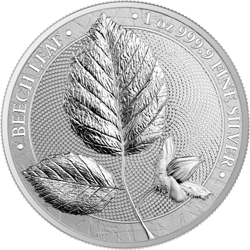 2023 Beech Leaf 1 oz 999.9 Ag