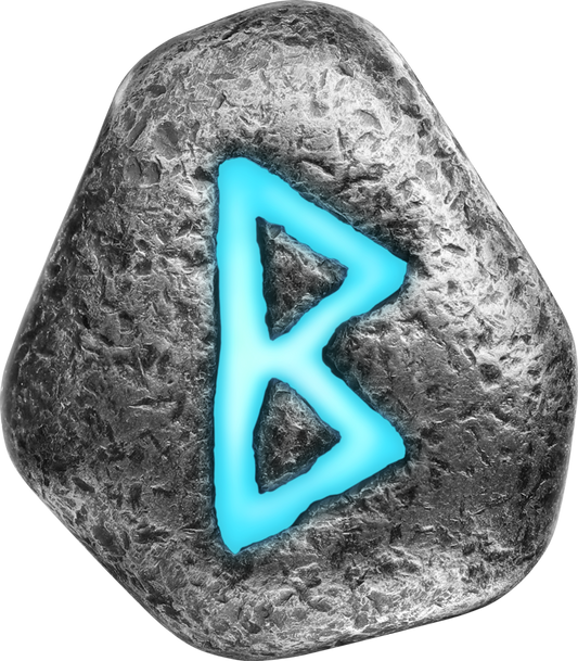 2025 Berkanan 1 oz Ag 999.9 Cast Rune