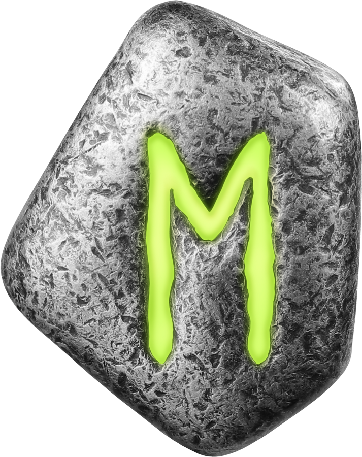 2024 Ehwaz 1 oz Ag 999.9 Cast Rune