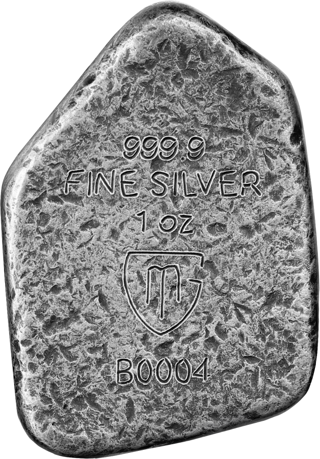 2024 Ingwaz 1 oz Ag 999.9 Cast Rune