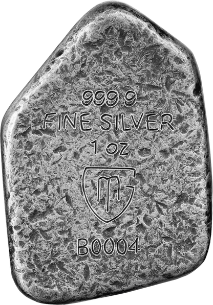 2024 Ingwaz 1 oz Ag 999.9 Cast Rune