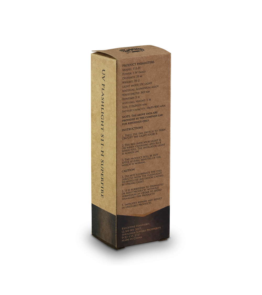 Germania Mint Superfire S11-H UV Flashlight