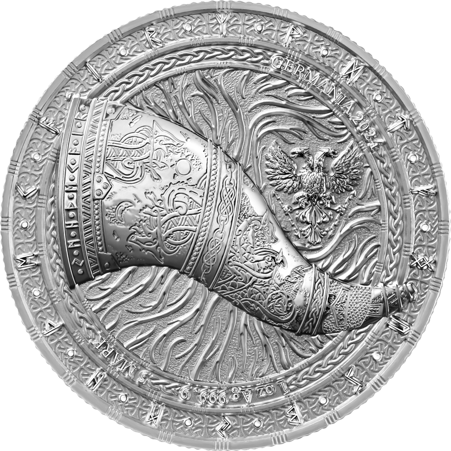2024 Artefacts: Gjallarhorn 1 oz Silver BU