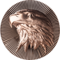 Scottsdale Eagle Stacker® 1 AVDP Copper Round