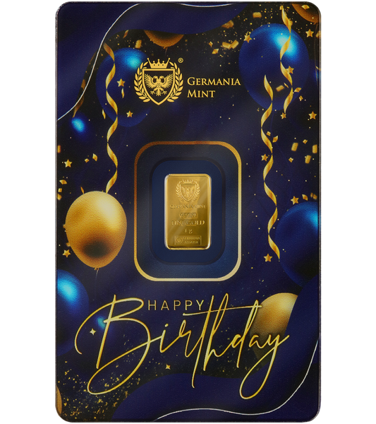 Germania Happy Birthday 1g 999.9 Au