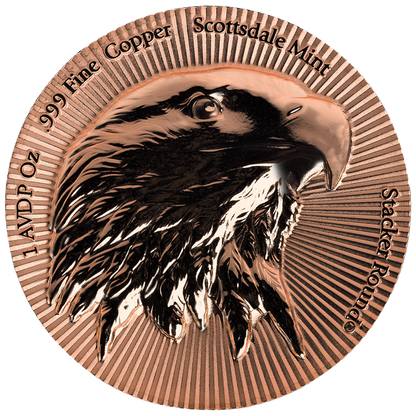 Scottsdale Eagle Stacker® 1 AVDP Copper Round