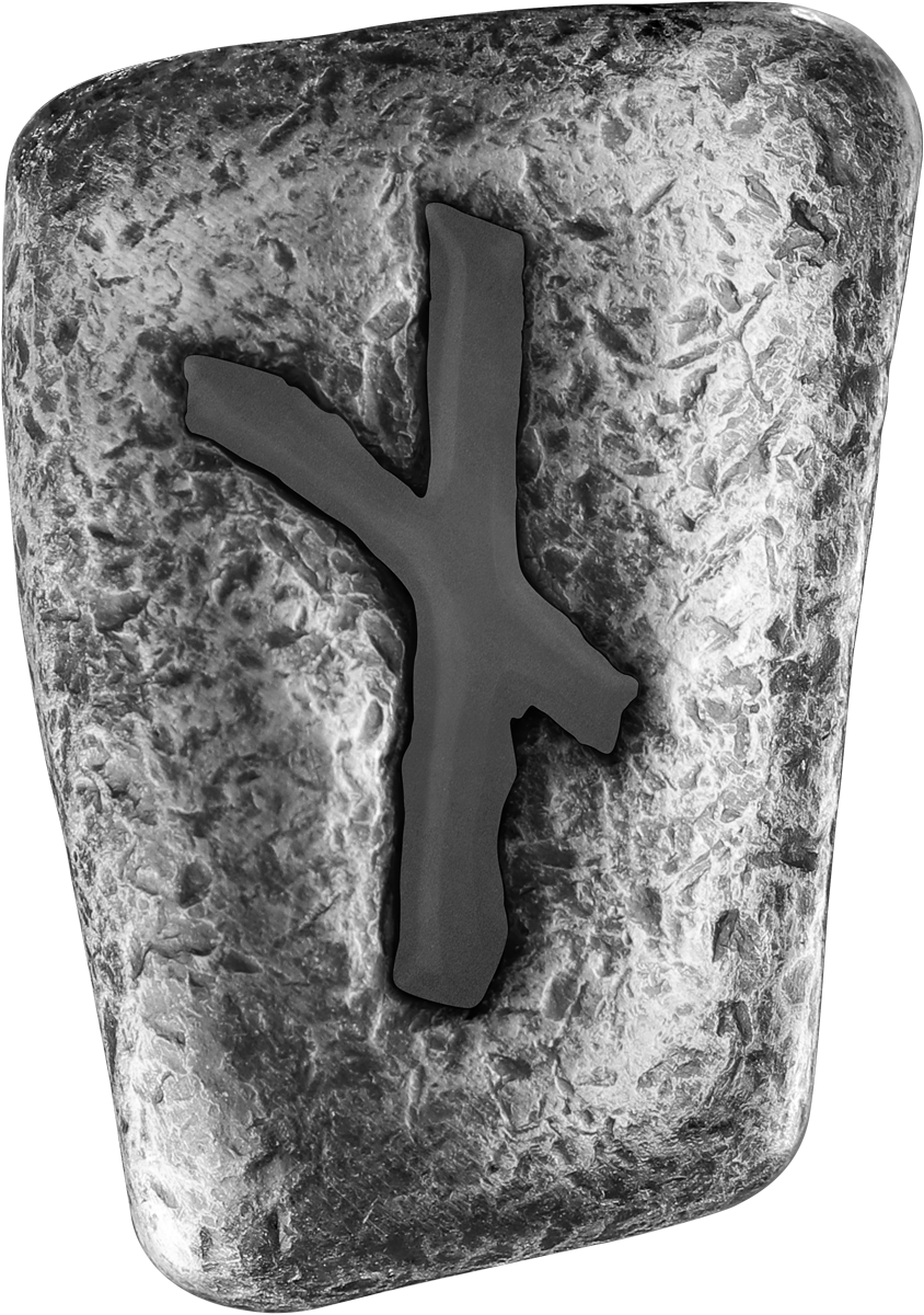 2025 Naudiz 1 oz Ag 999.9 Cast Rune