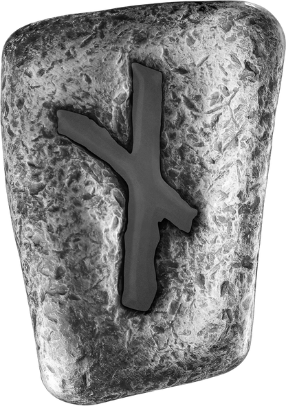 2025 Naudiz 1 oz Ag 999.9 Cast Rune