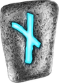 2025 Naudiz 1 oz Ag 999.9 Cast Rune