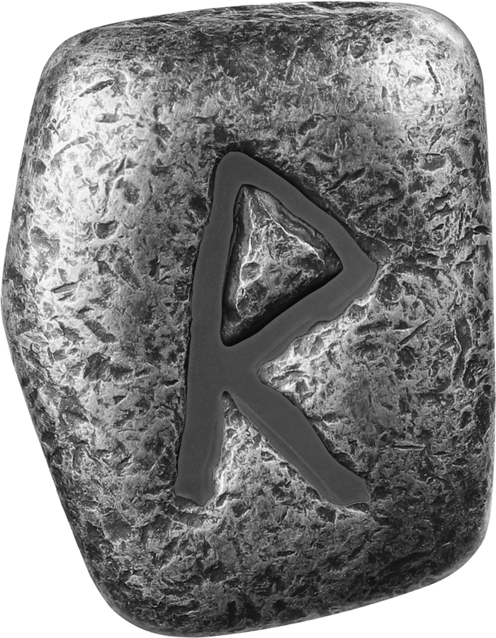 2024 Raido 1 oz Ag 999.9 Cast Rune