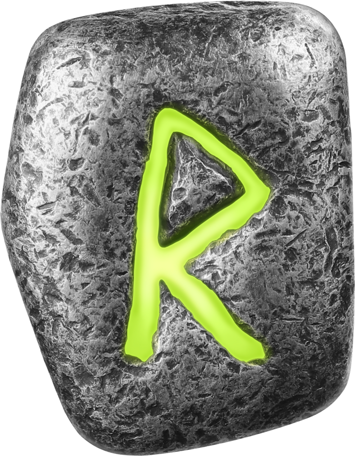 2024 Raido 1 oz Ag 999.9 Cast Rune