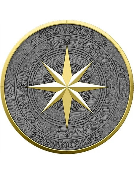 2026 SOLAR ECLIPSE STONEHENGE 1 Oz Silver Round