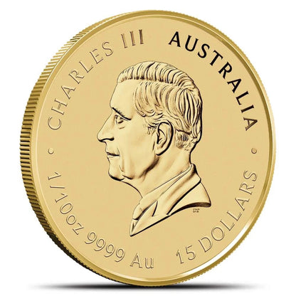2027 Australian Lunar Series III Year of the Goat 1/10oz Gold Bullion Coin