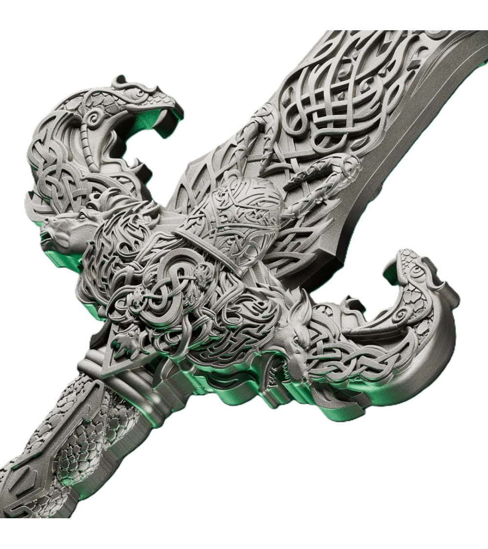 2026 Laevateinn Loki's Sword 1 oz .999 Pure Silver