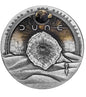 2026 Tuvalu Dune Scourge of the Desert Sea Ag999.9 2oz Antiqued Coloured