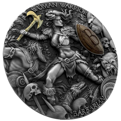 2024 $5 Nuie Island Barbarian