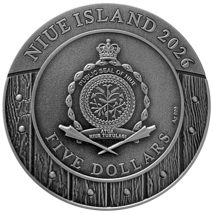 2026 $5 Niue Island Gladiatrix