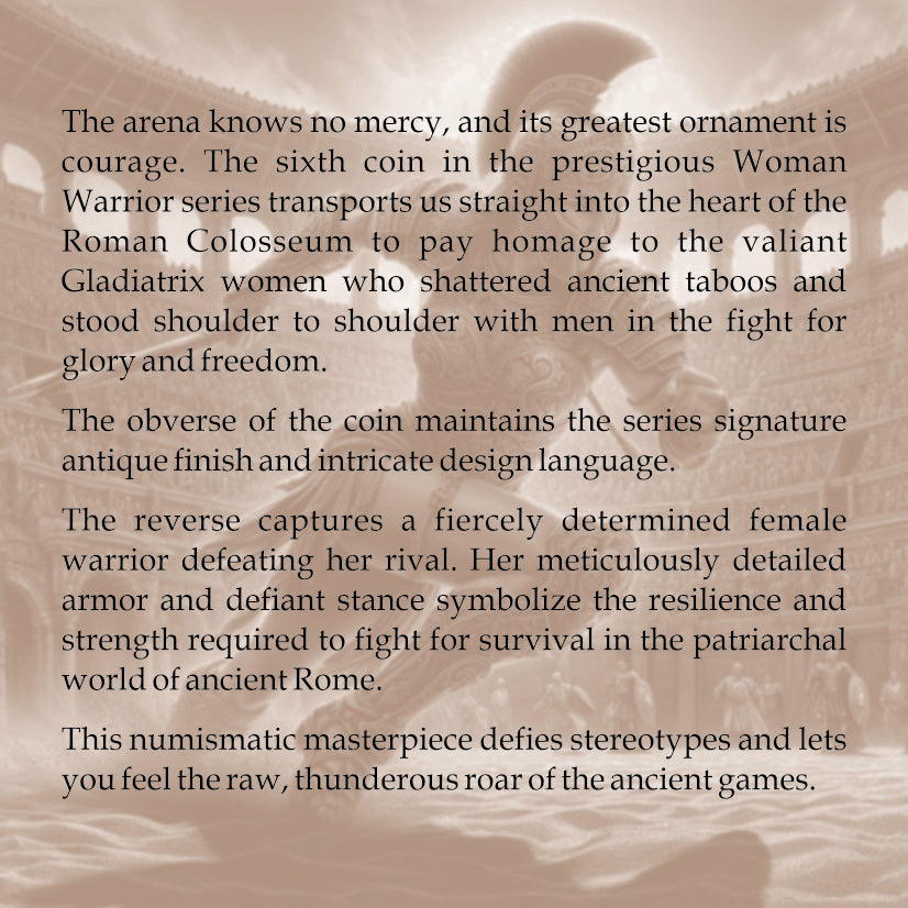 2026 $5 Niue Island Gladiatrix