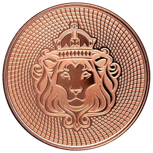 Scottsdale Mint Vortex 1 AVDP oz Copper .999 Fine Round